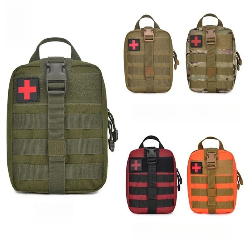 

Tactical Camouflage Outdoor Medical Kit Multifunctional Field Emergency Material Reserve Rescue First Aid Kit