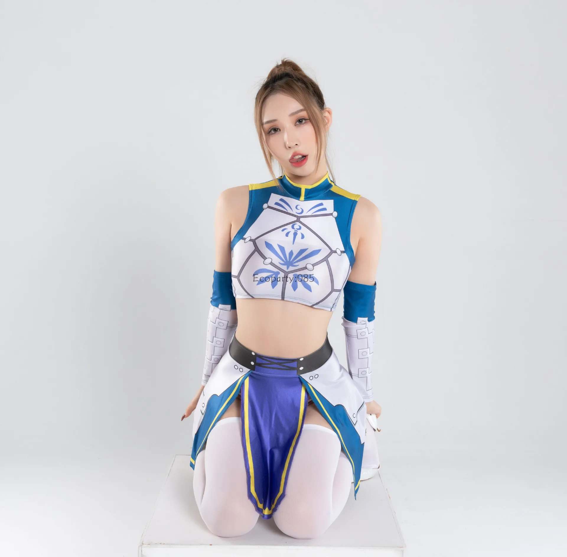 Anime Game Costumes second yuan Cosplay Costumes for Female Homo Erotic Underwear Uniform Performance Outfit Full Set No Socks