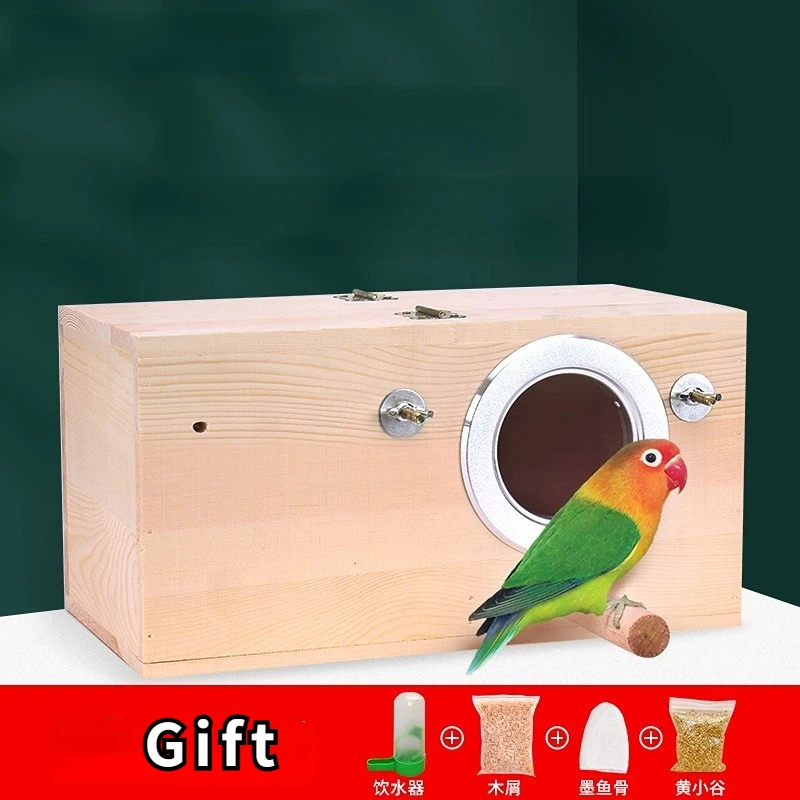 Wood Bird House Nes…