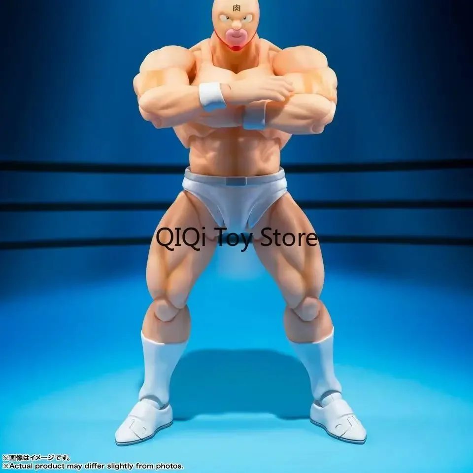 

Bandai SHF Muscle Man Супермен's Ancestor Chapter Wrestling с кольцом, готовая модель ручной работы, игрушки