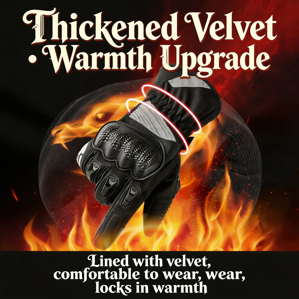 

SUOMY водонепроницаемые ветрозащитные мотоциклетные перчатки для мужчин и женщин зимние теплые мотоциклетные перчатки с сенсорным экраном моторное оборудование для мотокросса