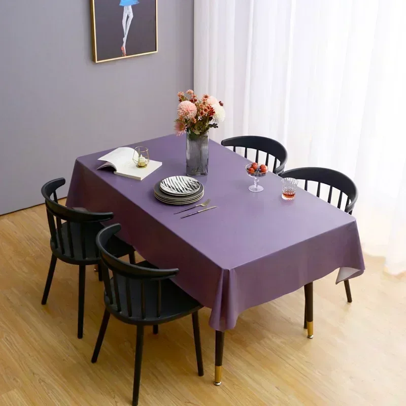 

2024 new tablecloth waterproof oil party cloth activities