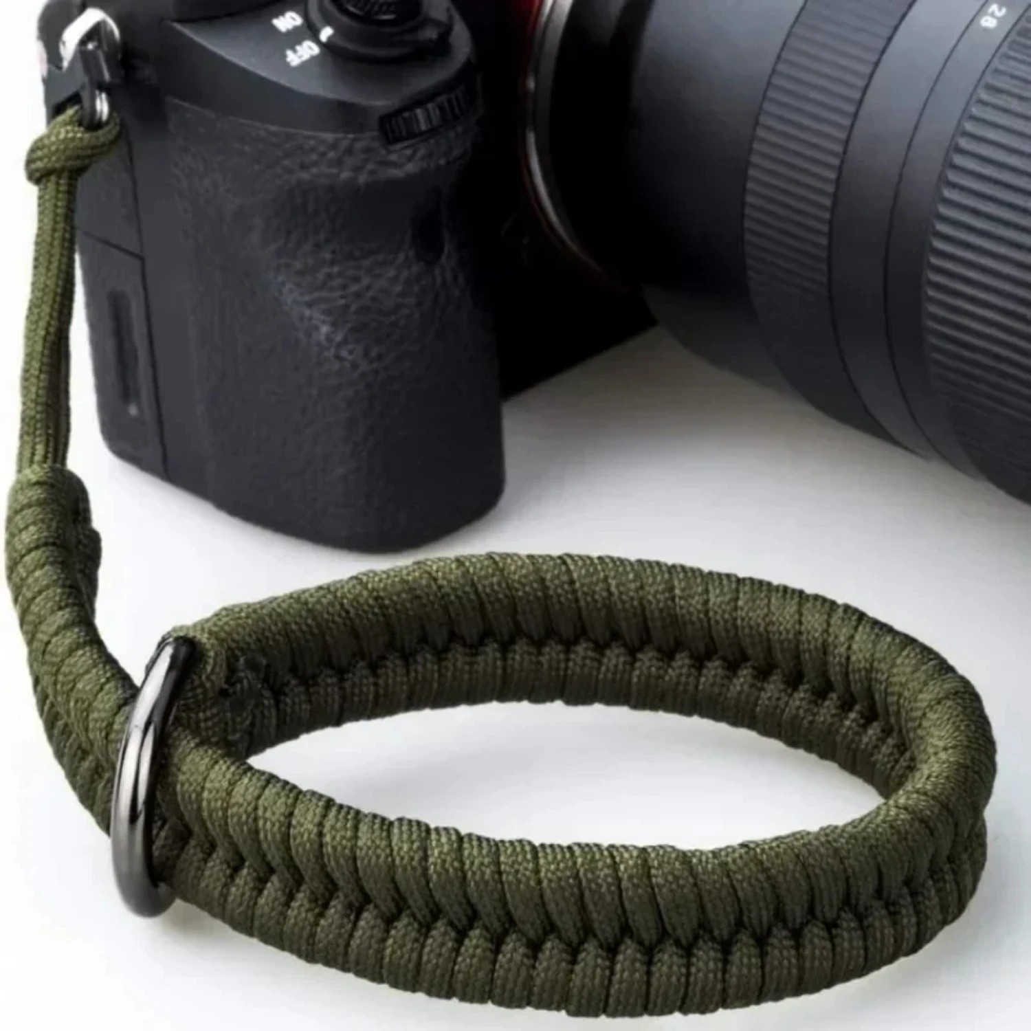 Camera Strap Camera Wrist Strap Hand Grip Paracord Braided Wristband  Pentax   DSLR Camera Accessories