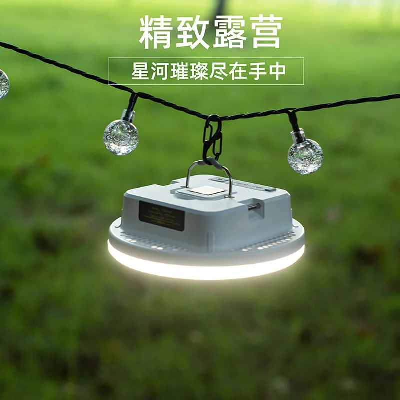 Night Market Stall Lighting USB Portable Outdoor Camping Light with Hanging Waterproof Material Wireless Remote Control