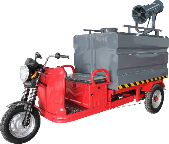 Engineering construction pavement multi-functional sprinkler with fog cannon, used for road dust control construction site