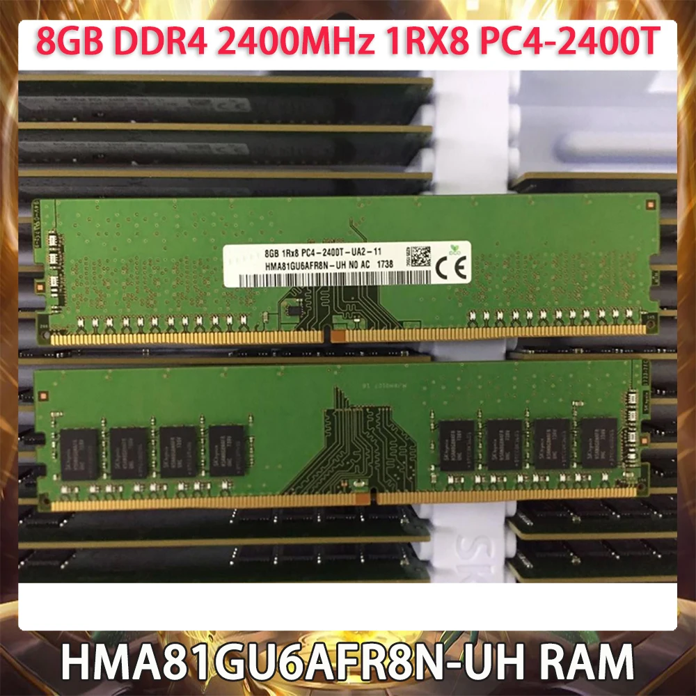 HMA81GU6AFR8N-UH RAM For SK Hynix 8GB DDR4 2400MHz 1RX8 PC4-2400T Desktop Memory Works Perfectly Fast Ship High Quality