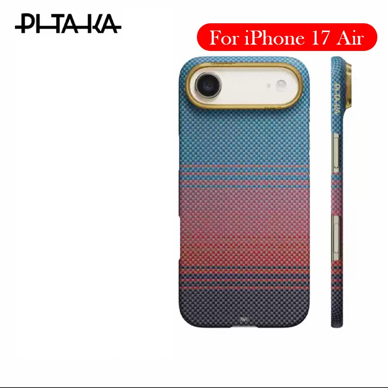 

2.0 PITAKA Case For iPhone 17 Air Wireless Charging Back Cover Case for iPhone 17 AIR