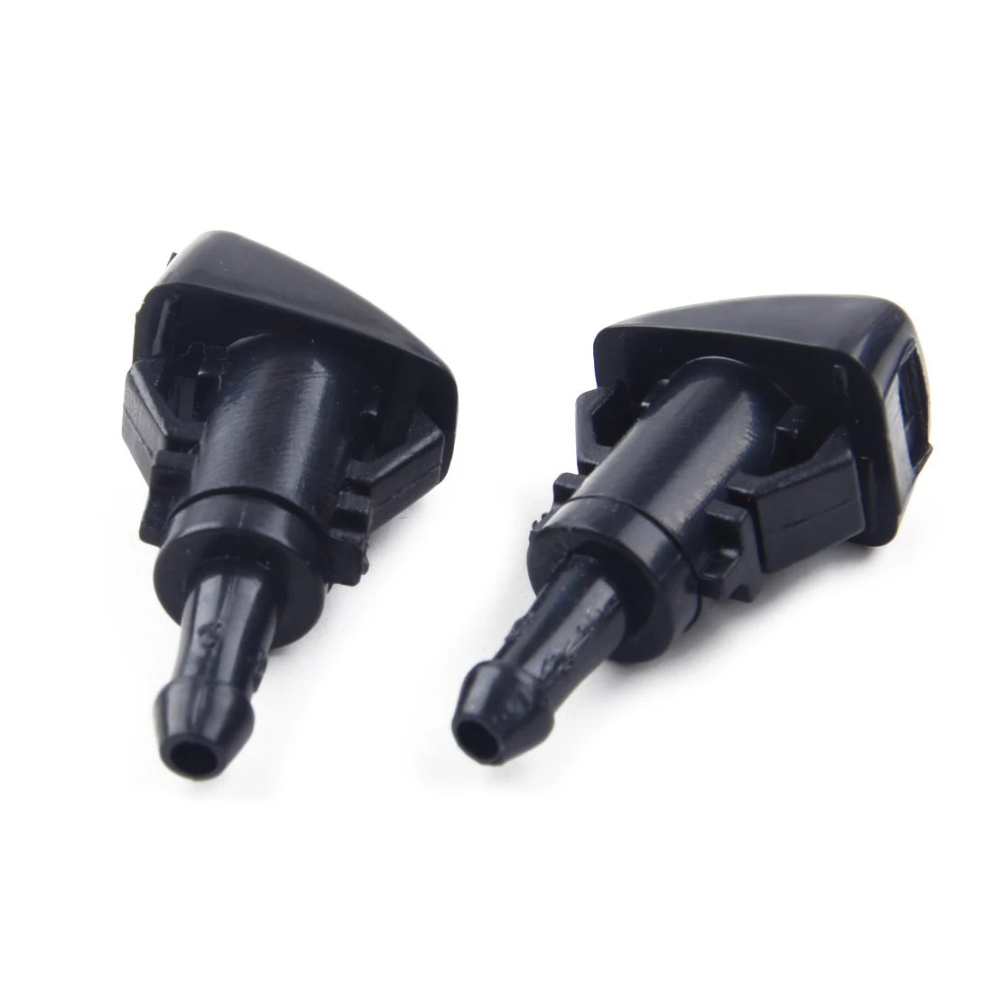 DWCX 2pcs Car Styling Front Windshield Wiper Washer Water Spray Jet Nozzle For Hyundai ix35 Tucson Equus Accent Sonata Kia