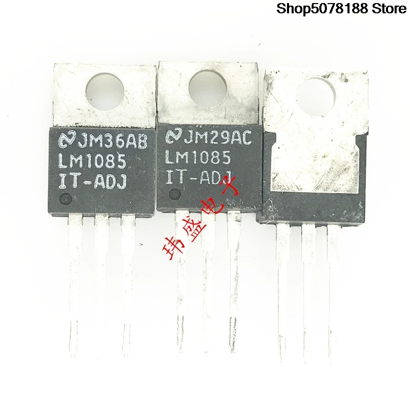 5pieces OptoCoupler LM1085IT-ADJ  LM1085IT TO-220  5 Original integrated circuit