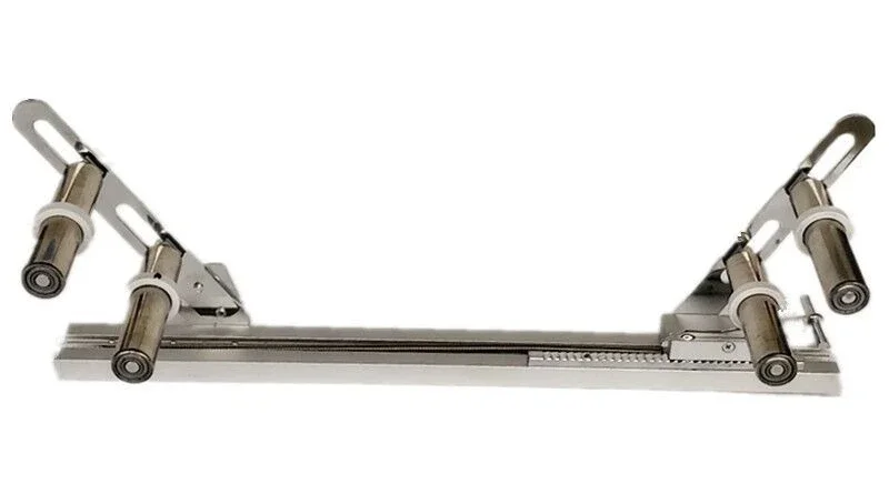 Lightweight Aluminum Alloy Elastic Pulling Bracket Movable Design For Sewing Waistband And Rubber Thread