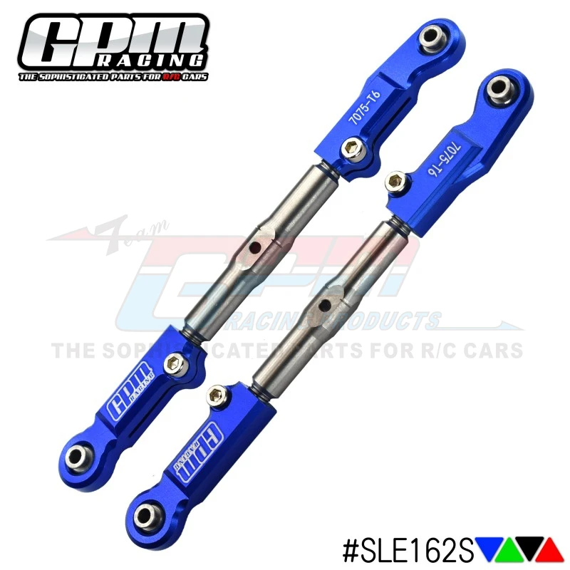 

GPM Aluminum 7075-T6+Stainless Steel Adjustable For TRAXXAS 1/8 4Wd Sledge