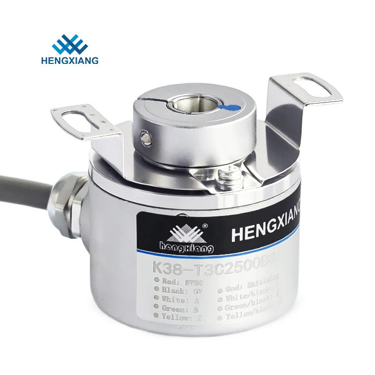 Optical Incremental Encoder  Servo Motor Ym523756-9m High Resolution 16384PPR IP50/IP65 China CE Certification