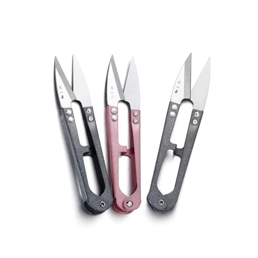 

High-carbon Steel U Shape Spring Yarn Scissors Jewelry Making Accessories for DIY Jewelry Making Crafts Scissors Tailor Tool