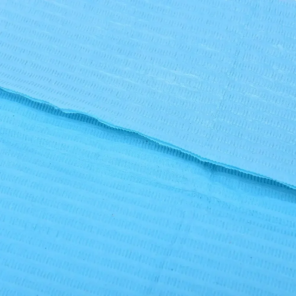 

30Pcs/bag Disposable Clean Wipes Pad Dental Piercing with Rope Waterproof Sheets Paper Napkins Medical Hygiene Care Bib