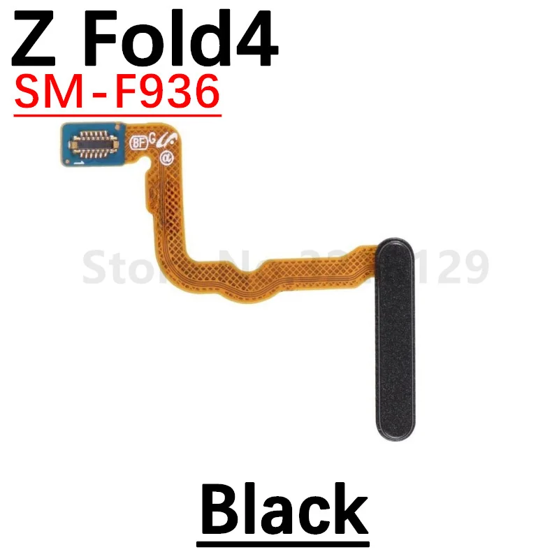 Power Home Button Menu Return Key Fingerprint Touch ID Recognition Sensor Flex Cable For Samsung Z Fold2 Fold3 Fold4 Fold5 5G