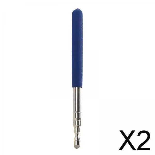 2xTeaching Pointer Lightweight Pointing Stick for Guides Teaching blue