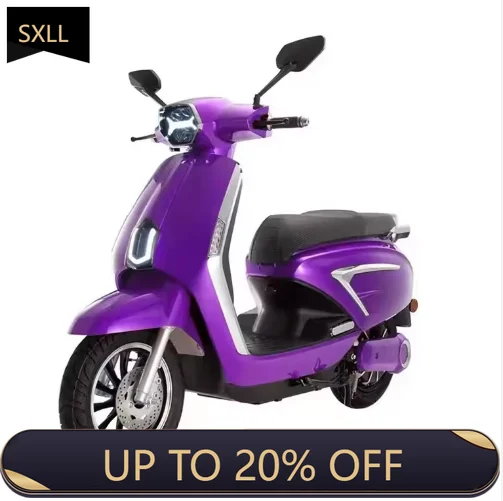 SXLL  Adult electric two-wheeled battery motorcycle men and women remote electric city bicycle