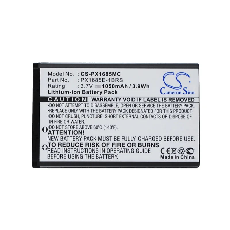 

CameronSino 3.7V 1050mah Camera battery For 084-07042L-009 PX1685 PX1685E 084-07042L-009 for TOSHIBA Camileo S20, S40, S45