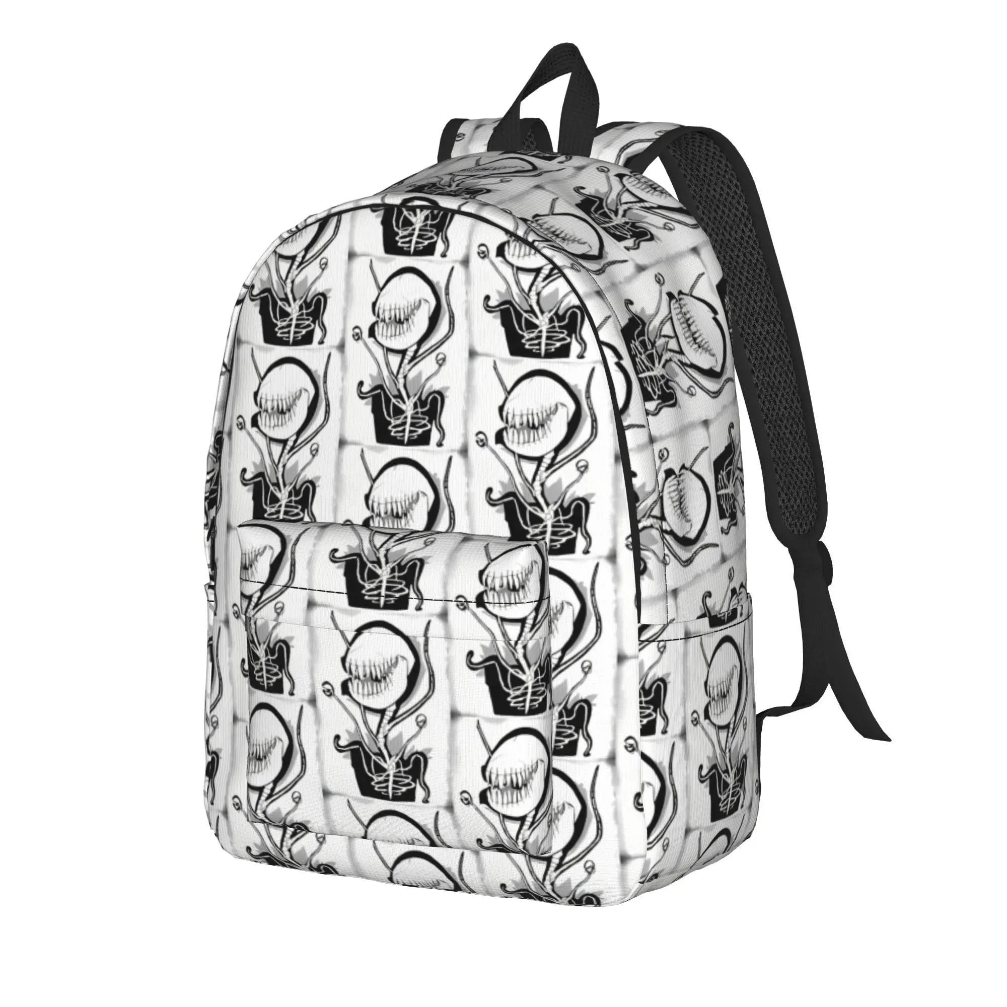 Back to School Season Super Quality Fantasy Carnivorous Plant  Bookbag Little Shop of Horrors For Women Schoolbag Backpack