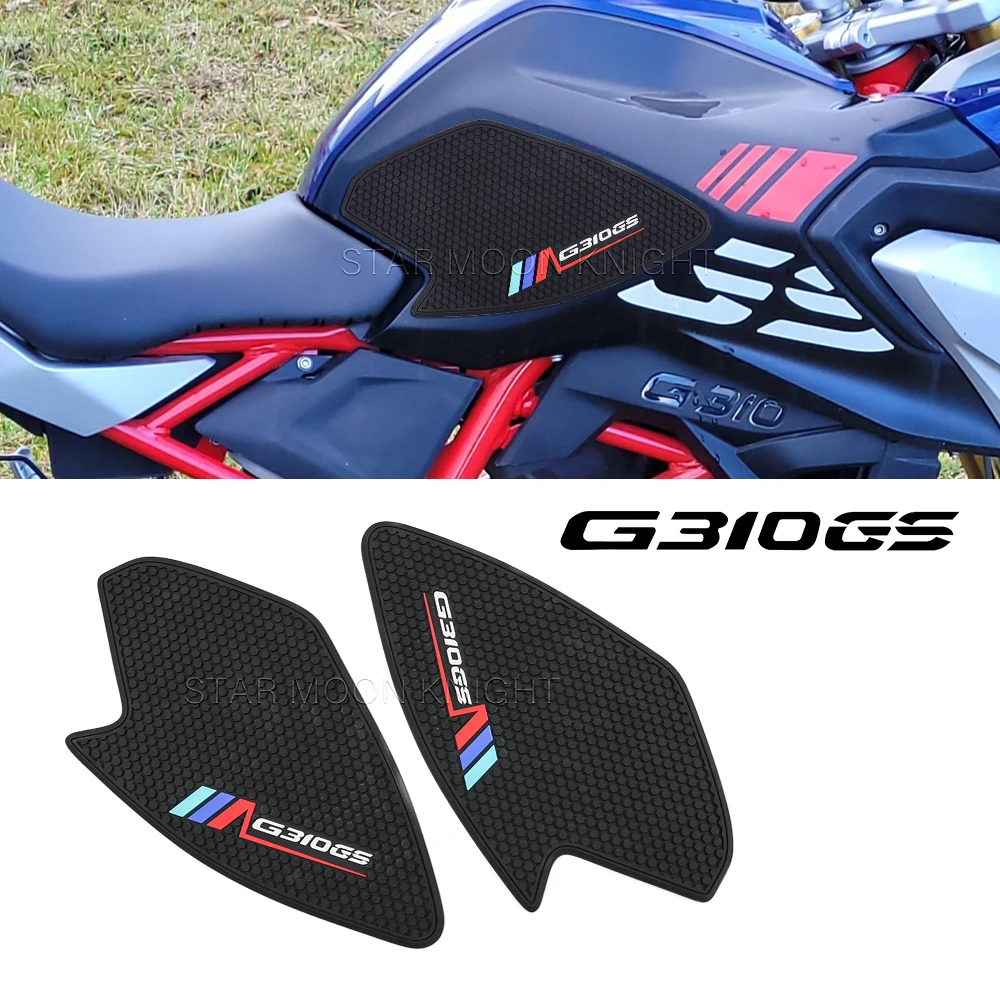 

For BMW G310GS G310 G 310 GS 2017 2018 - Motorcycle Lateral Protection Grip Traction Pads Fuel Tank Pads Sticker