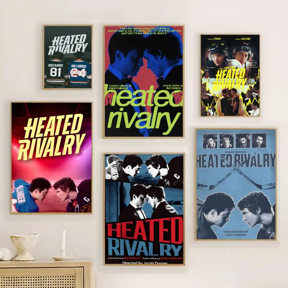 Book H-Heated R-Rivalry Poster Wall Art Print Poster for Living Room Bedroom Home Decor