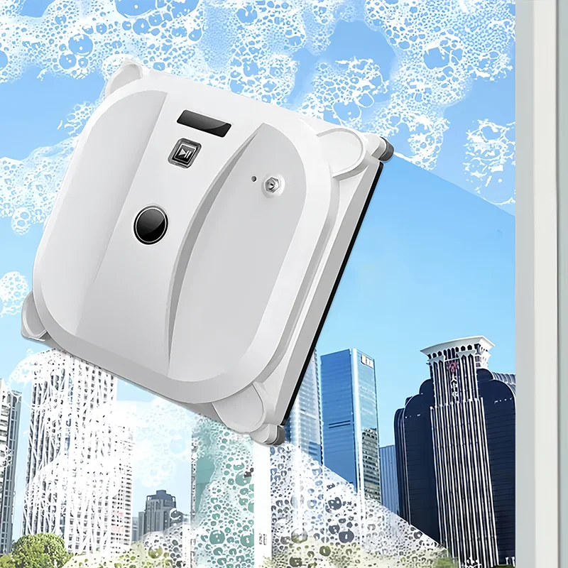 

Window Cleaning Robot Automatic Smart Glass Cleaner Robot Vacuum Robotic Windows Cleaning Tools for Indoor/Outdoor