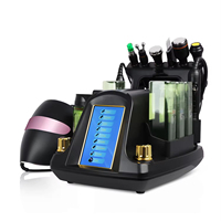 9 in 1 Hydra Skin Care Water Aqua Facial Dermabrasion Machine with 7 Colors LED Mask Solve All Skin Problems and Improve Skin