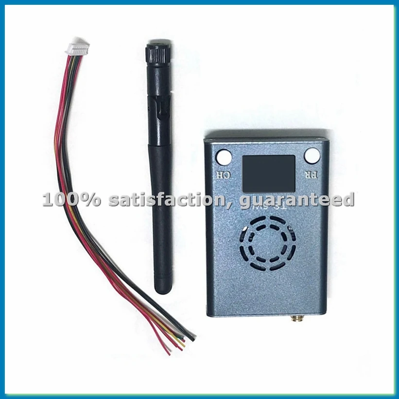4.9-5.8G 5W VTX 64CH FPV Video Transmitter 25mW/5W High Power Adjustable for FPV Long Rang RC Drone-A51M