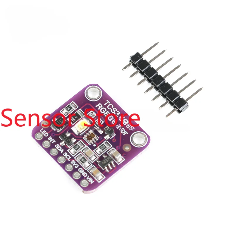 5PCS TCS34725 Color Sensor Module ColorSensor Bright Light Sensing