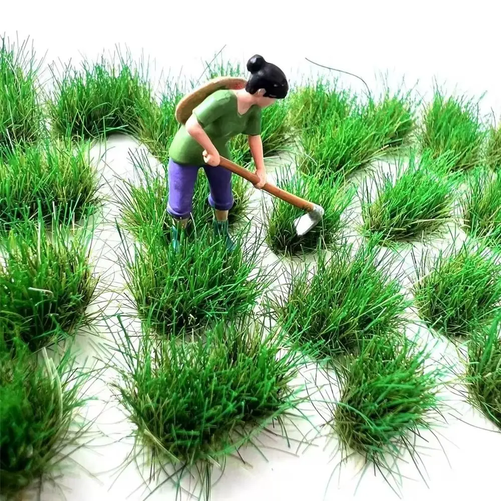 

Simulation Miniature Grass Cluster Model Miniature Fairy Garden Vegetation Scene Model Building DIY Handmade