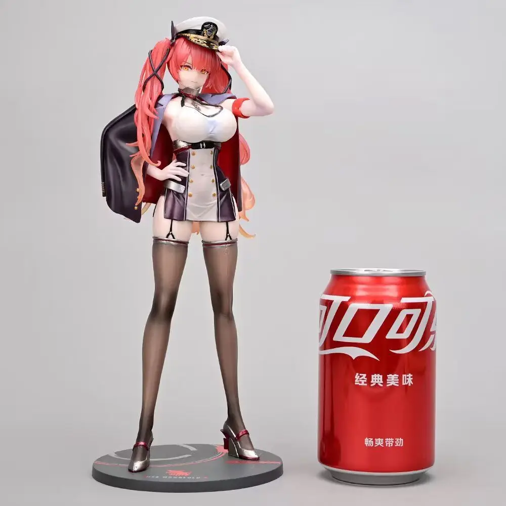 

25Cm beautiful girl series, ship girl, Hongnu, Lulu, standing posture, boxed figure ornament model color box boy gift,collection