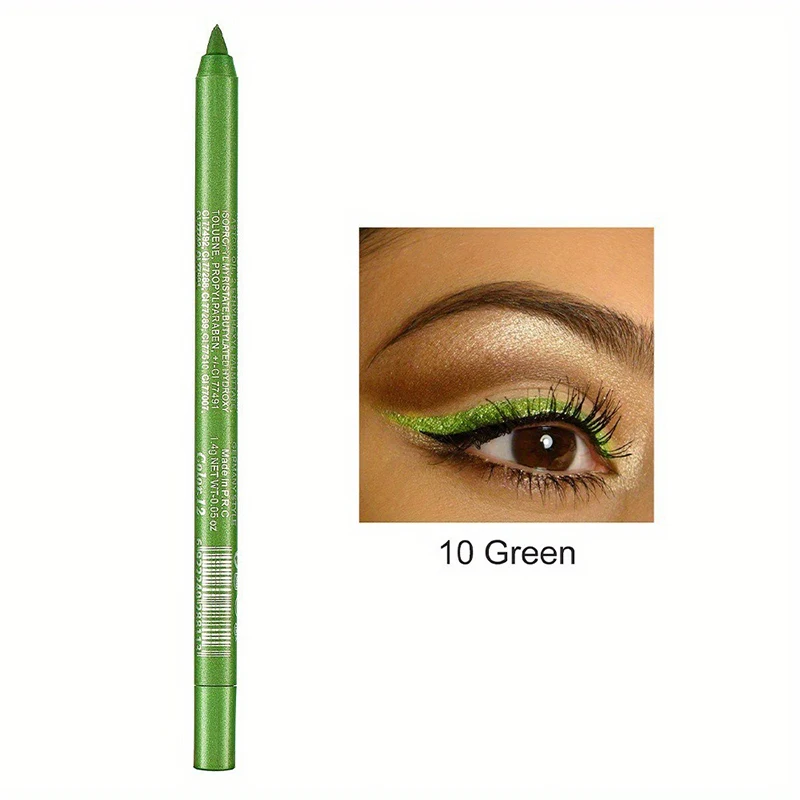 Waterproof Smudge-proof Eyeliner Pencil Matte And Pearlescent_voghion.com