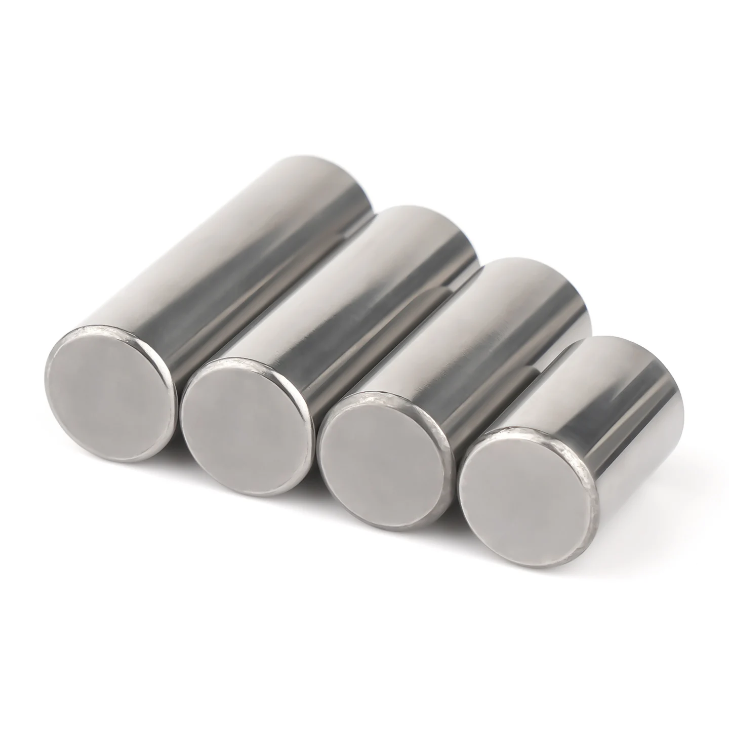 Veekaft 100pcs Bearing Steel Cylindrical Pin Needle Roller High Precision Locating Solid Pin Fixed  M1, L3/4/5/6/7/8/9/10/12mm
