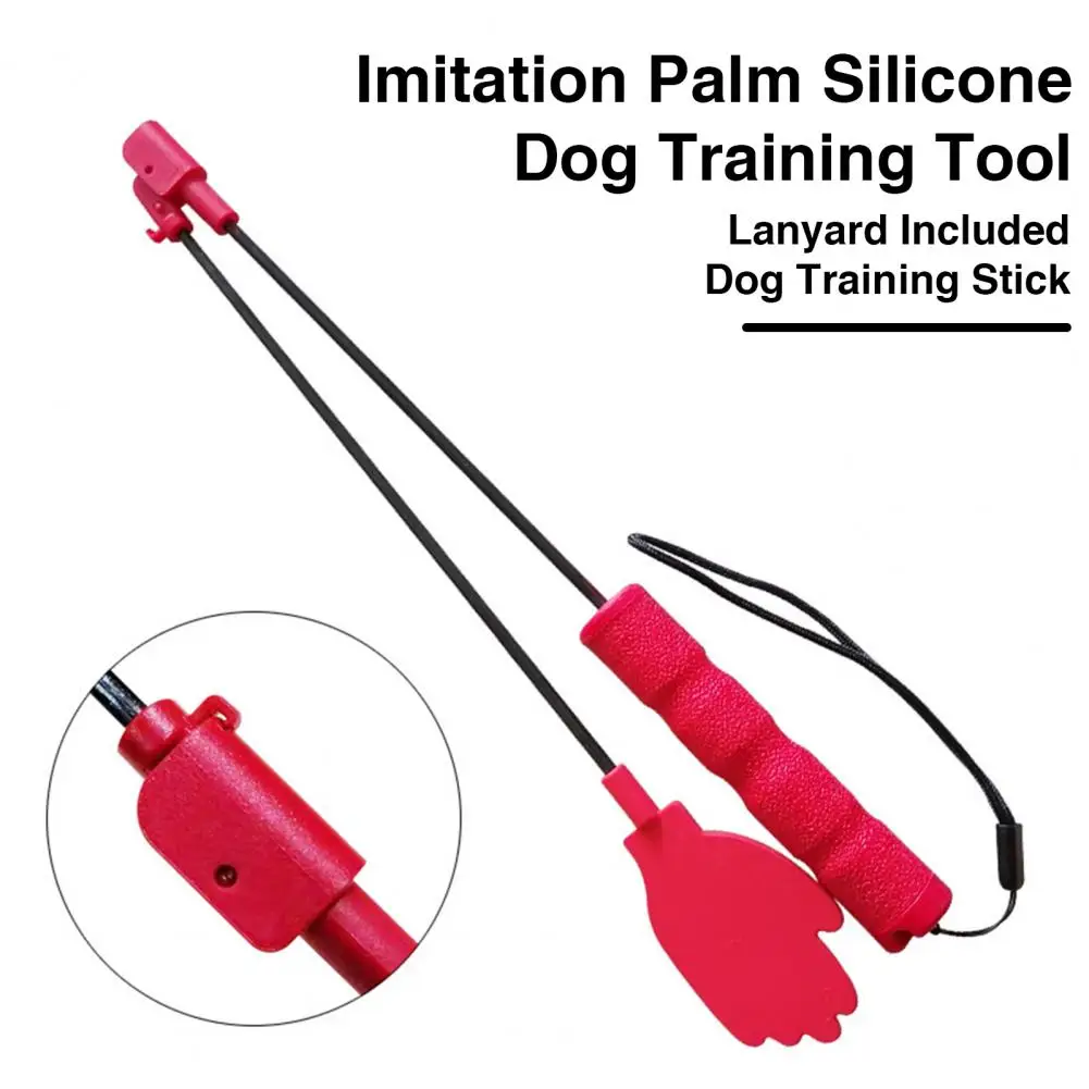 Easy Hanging Removal Dog Training Tool Effective Dog Training Stick with Comfortable Grip Foldable Design for Small for Pets