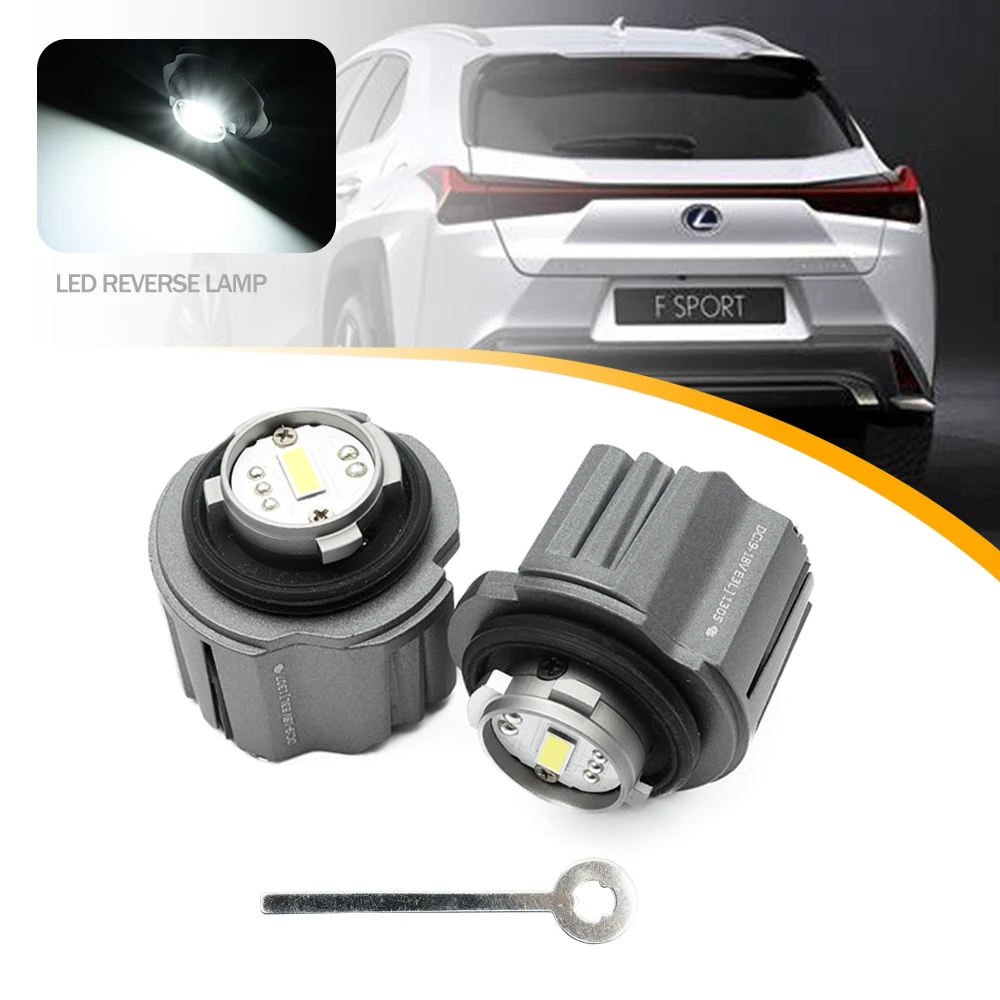 

2Pcs Led Back-up Reversing Tail Lamps Module Light Rear Lamp Bulbs For Toyota Yaris IV XP210 Corolla Hilux C-HR BZ4X Lexus UX200