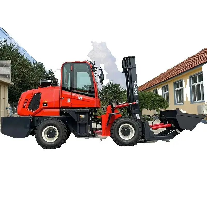 

Rough Terrain Lifter Small 2500kgs 3 Ton 5 Ton 7 T Outdoor Mini New Price Forklift Diesel