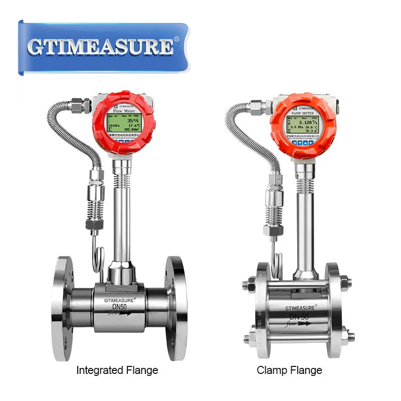 

2026 Liquid Gas Flowmeter Dn15-Dn300 High Quality Hot Digital Display Flow Sensor
