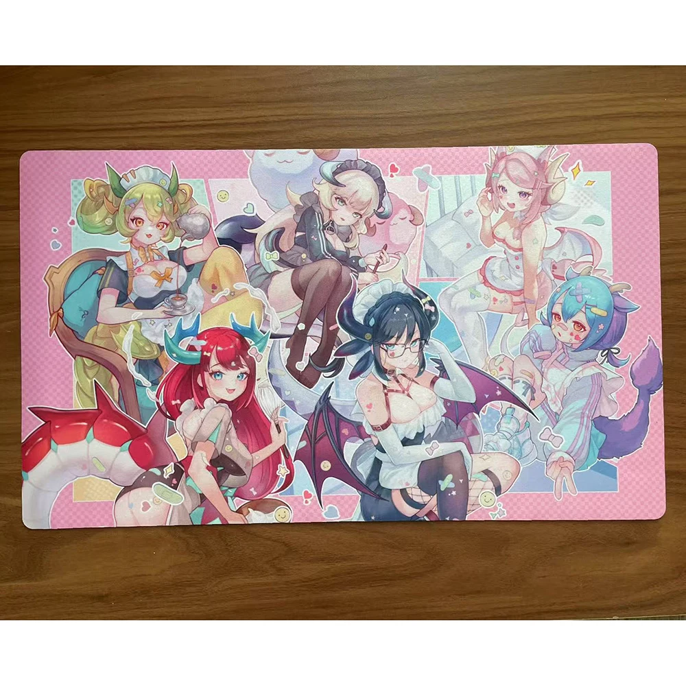 

Yu-Gi-Oh Playmat Dragonmaid Game Mat YGO KMC TCG YuGiOh M-401