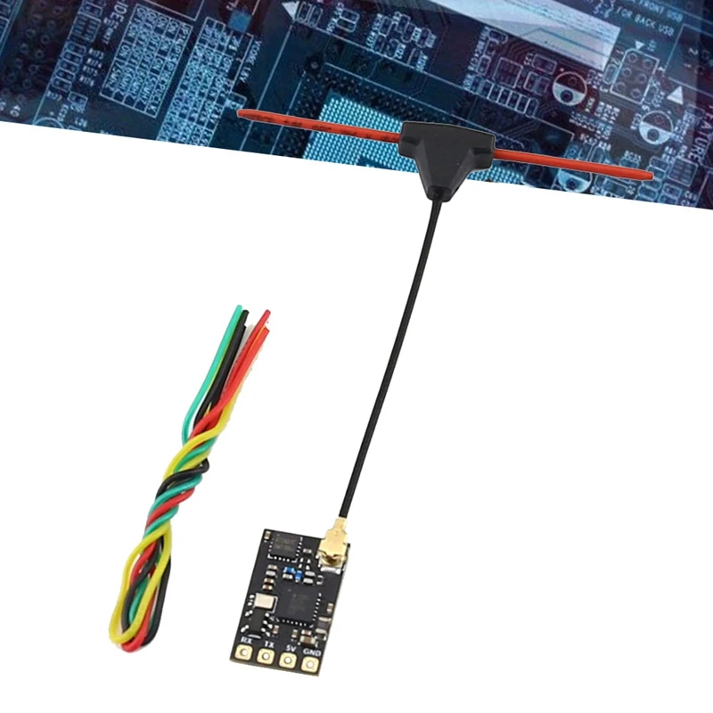 FPV ELRS Receiver 2.4GHZ Open Source RC Model Long Range Nano 2400RX Fixed Wing Long Range Aircraft Reception, Easy To Use