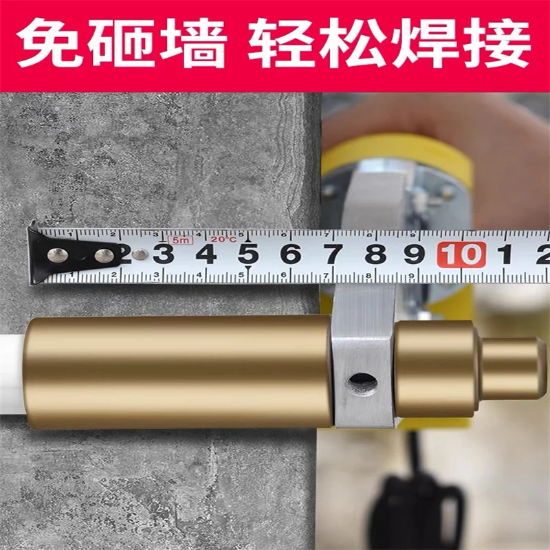 1PCS PPR Hot Melt Die Head Lengthened and Thickened Hot Melt Machine Daikin Mold Welding Machine Non-stick Hot Head 20/25/32mm