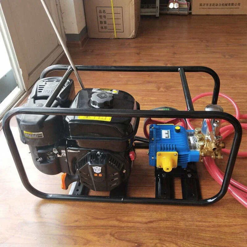 Benzine Hogedruk Boomgaard Sproeier Agrarische Multifunctionele Brancard Plunjer Pomp Frame Sproeier