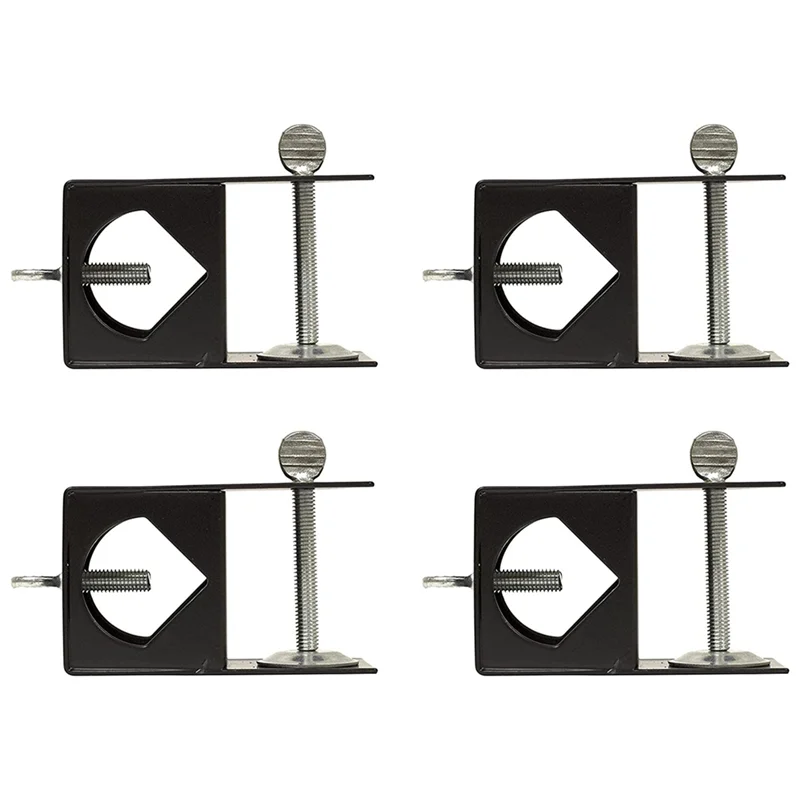 

ABRU-Accessory Metal Black Deck Clamp For Torches Fixed I Clip Decorative Frame Fastening Clip Fastening Clip