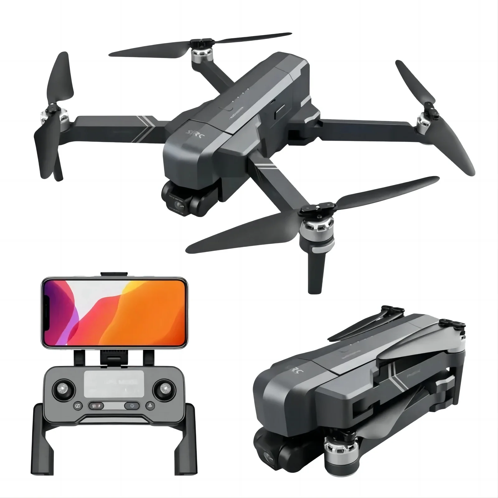 

2022 SJRC F11 4k Pro Drone Dron 4k Professional Long Distance 2-Axis Anti-shake Gimba 5G Wifi F11s F11 4k Pro Drone