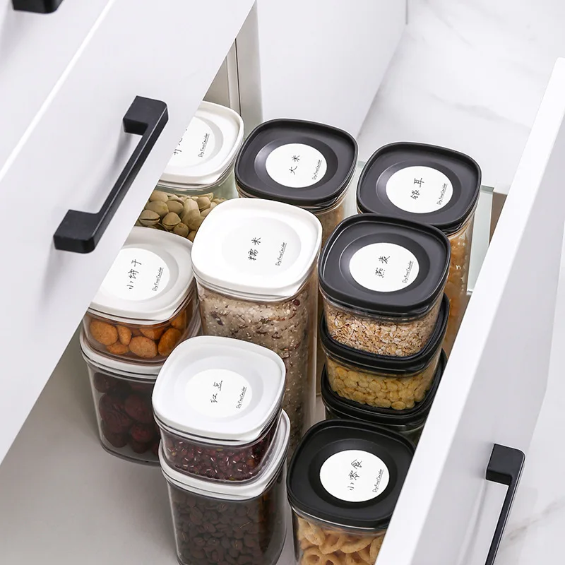 Hermetic Pot for Food Containers Kitchen Oilers Organizer Boxes Kitchen Organizer and Storage Container Rangement Organisation