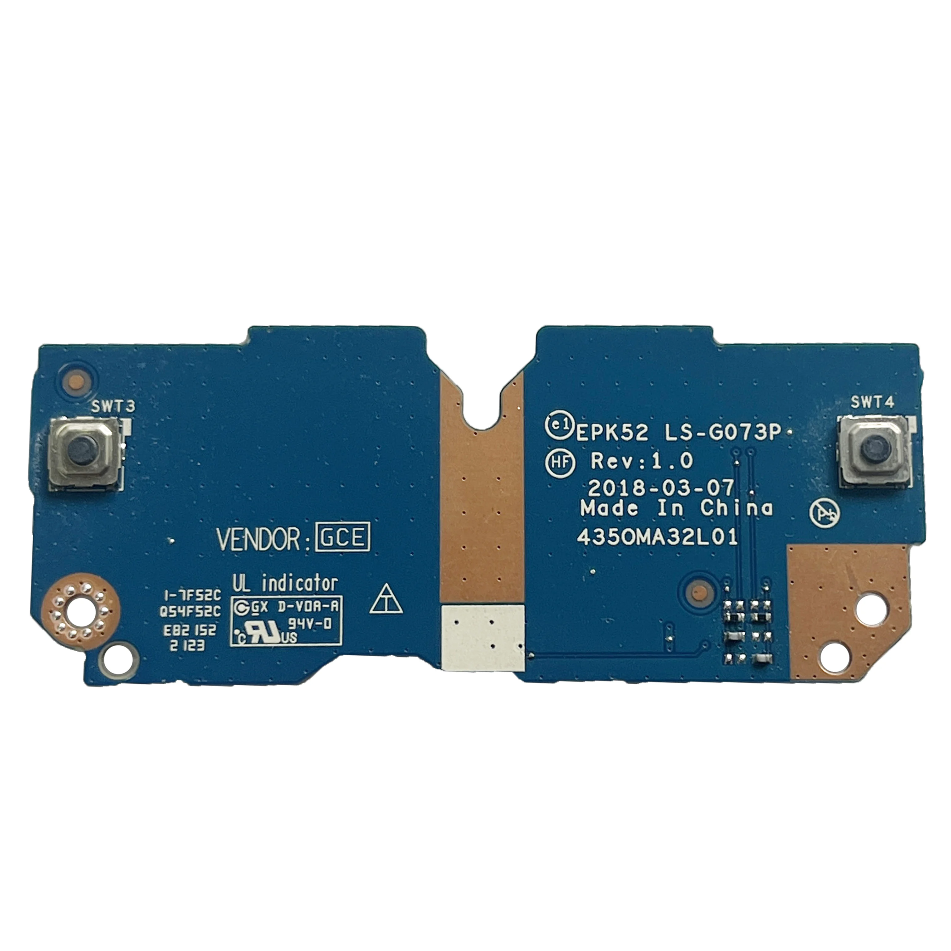 Original USB Interface Board For HP 15-DA 15-DB 250 G7 TPN-C135 C136 Laptop Accessories LS-G071P LS-G072P LS-G073P LS-G074P