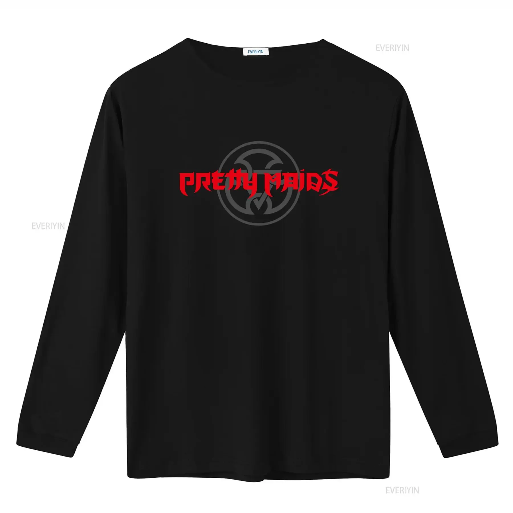 Pretty Maids Heavy Metal Band T Shirt for Men in Various Sizes vintage Washed Breathable Slightly homme Soft designer clothes