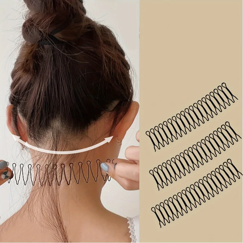 Invisible Hairband Fixes The Hair At The Back of The Head, A Must-have for Women, Invisible Hair Clips, Seamless Hair Combs