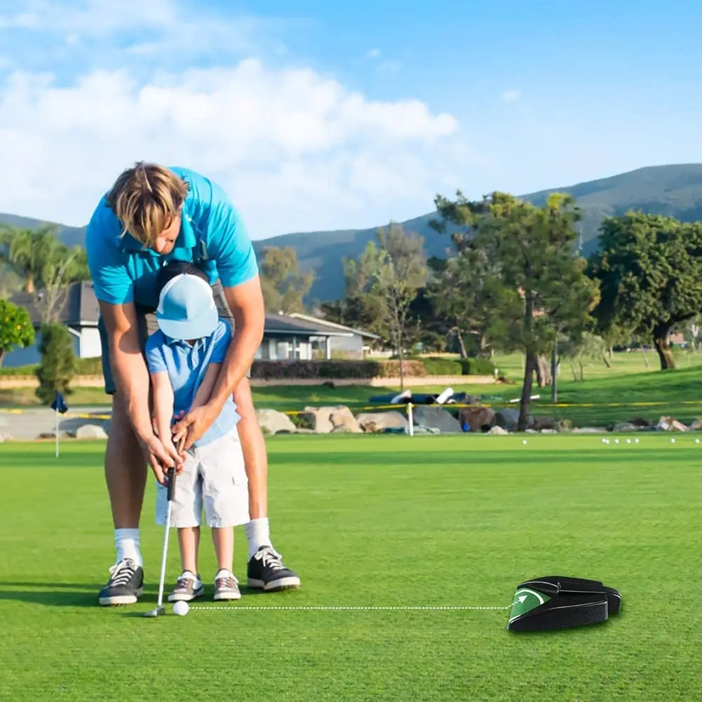 Macchina Automatica per il Ritorno della Palla da Golf per Allenamento Indoor, Ufficio e Giardino