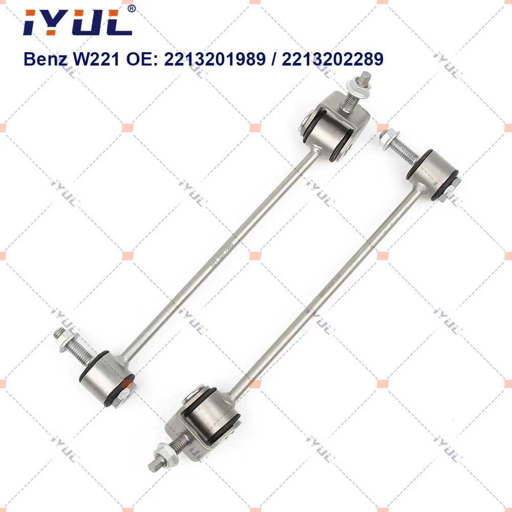 IYUL Suspension Control Arm Ball Joint Stabilizer Link Tie Rod Kits For Mercedes Benz S Class W221 C216 S250 CDI S350 S400 S500