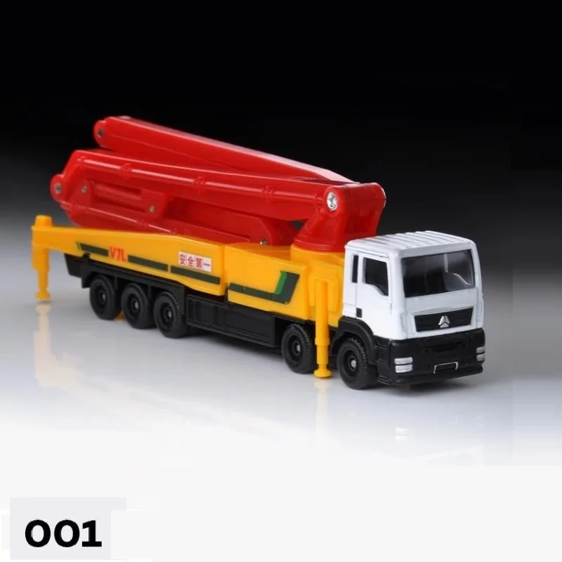 Xcartoys 1:100 Five Bri-dges Concrete Pump Truck Alloy Simulation Model Car